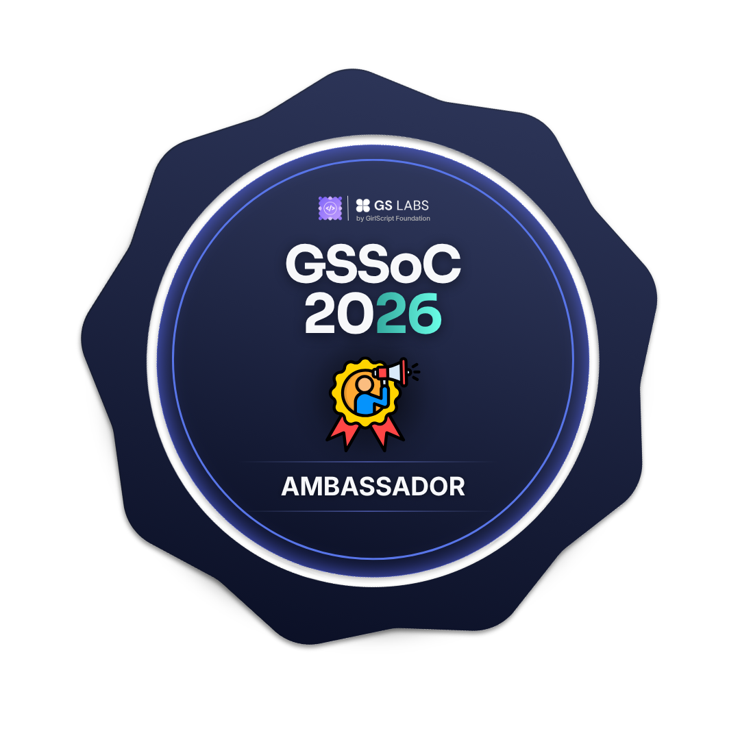 campus Ambassador of GSSOC 2026